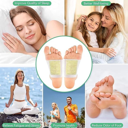 10 Pcs Foot Detox Patch, Detoxification Foot Sticker,